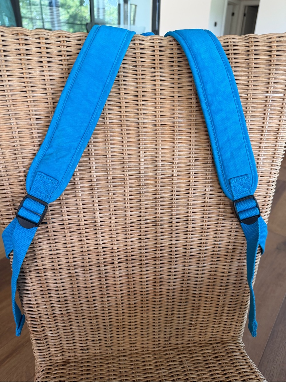 NWT Kipling Vibrant Teal Backpack - Zipper Organization 0SFA - Picture 6 of 15